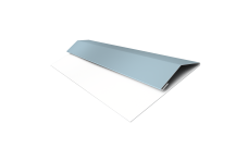 Планка стартово-финишная Экобрус, Экобрус new Grand Line 0,45 Drap TX RAL 5024 пастельно-синий (2м)