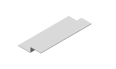 Профиль вертикальный промежуточный Z-обр. AR ВП20х20х40х1,2 КР