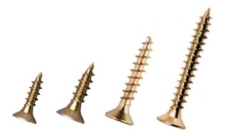 Саморез для крепления крюков водостока (Pz 5,0х40) желтый цинк, контейнер 500 шт