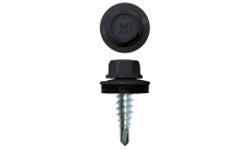 Саморез по металлу Daxmer 4,8х19 RAL 7024 (250) сверло №2