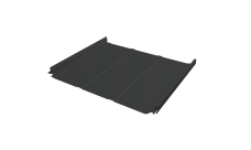 Кликфальц Pro Line Grand Line 0,45 Drap TX с пленкой на замках RAL 7016 антрацитово-серый