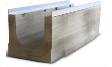 Лоток водоотводный бетонный Aquastok Optima 200 № 18 (Н-395/400) (2220118)