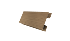 Планка H-образная стыковочная сложная Grand Line 0,45 Принт Элит Медовое дерево TwinColor (2м)