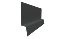 Планка начальная фальц Grand Line 0,45 Drap TX RAL 7016 антрацитово-серый (2м)