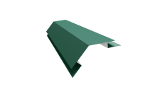 Угол внешний сложный 75х75 135 градусов Grand Line 0,45 Drap TR RAL 6005 зеленый мох (2м)