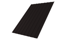 Профнастил С10A 0,45 PE RAL 9005 черный