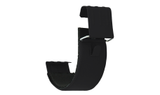 Соединитель желоба Grand Line PU матовый 125 мм RAL 9005 черный