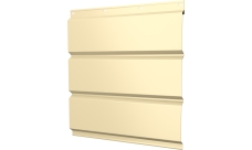 Софит металлический Классик v01 Grand Line без перфорации 0,45 PE с пленкой RAL 1015 светлая слоновая кость