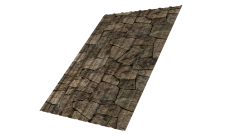 Профнастил С10A Grand Line 0,45 Print Elite King Stone TwinColor